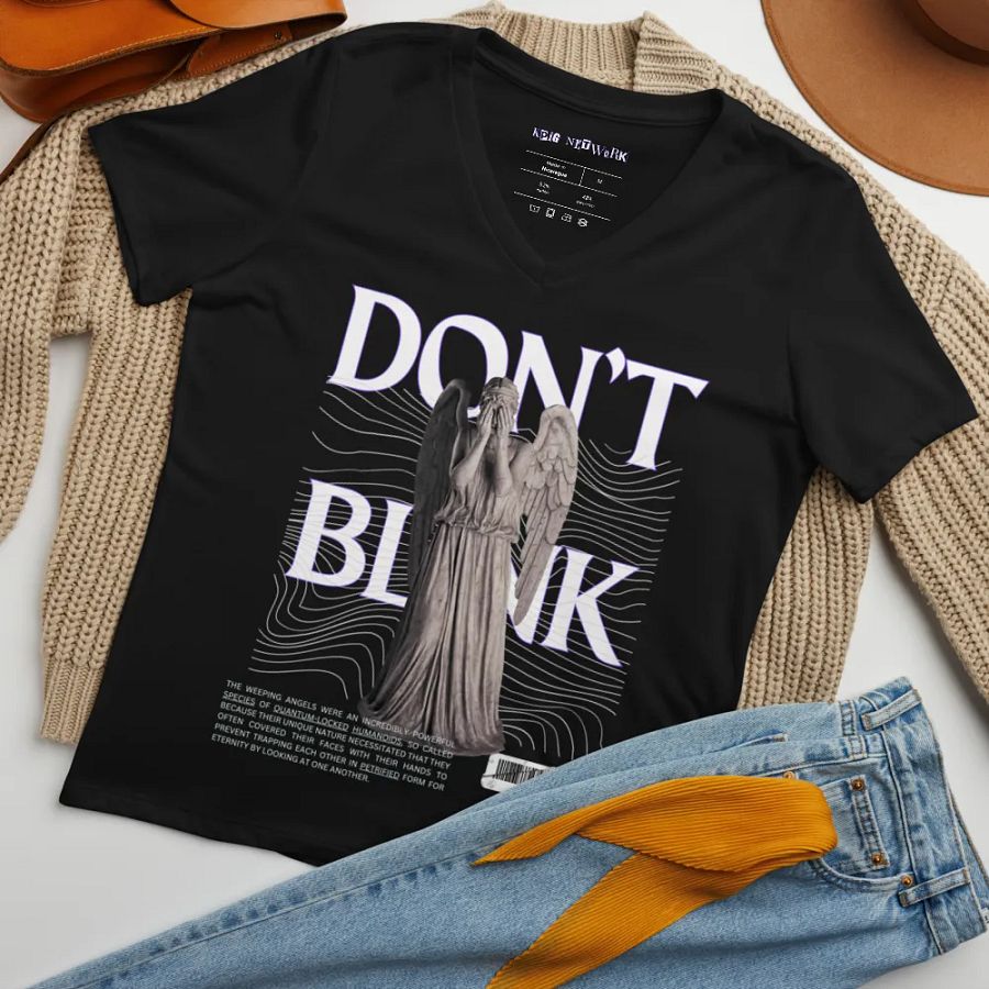 Don't Blink V-Neck Tee product image (7)