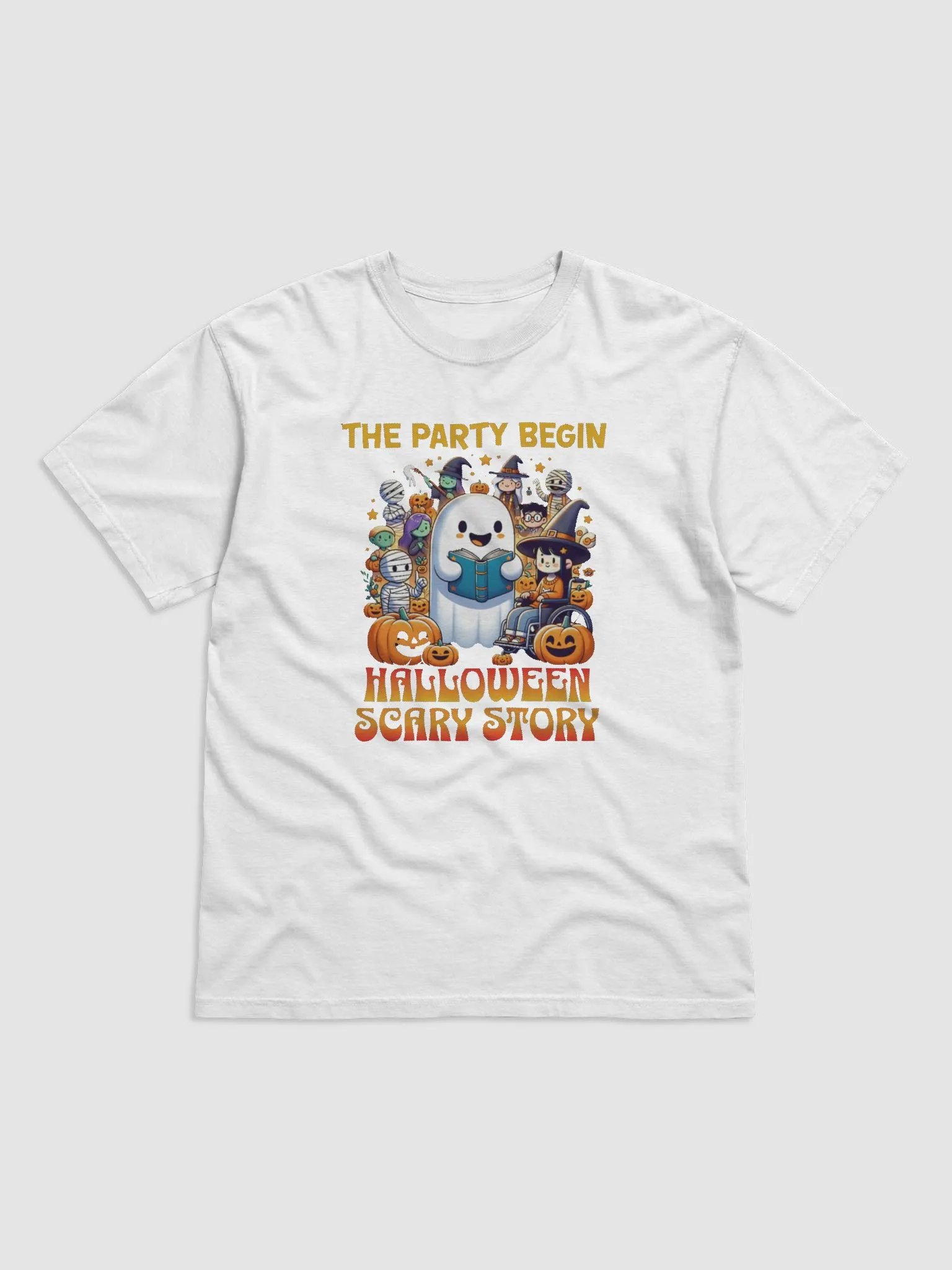 Spooky Storytime Ghost T-Shirt product image (8)