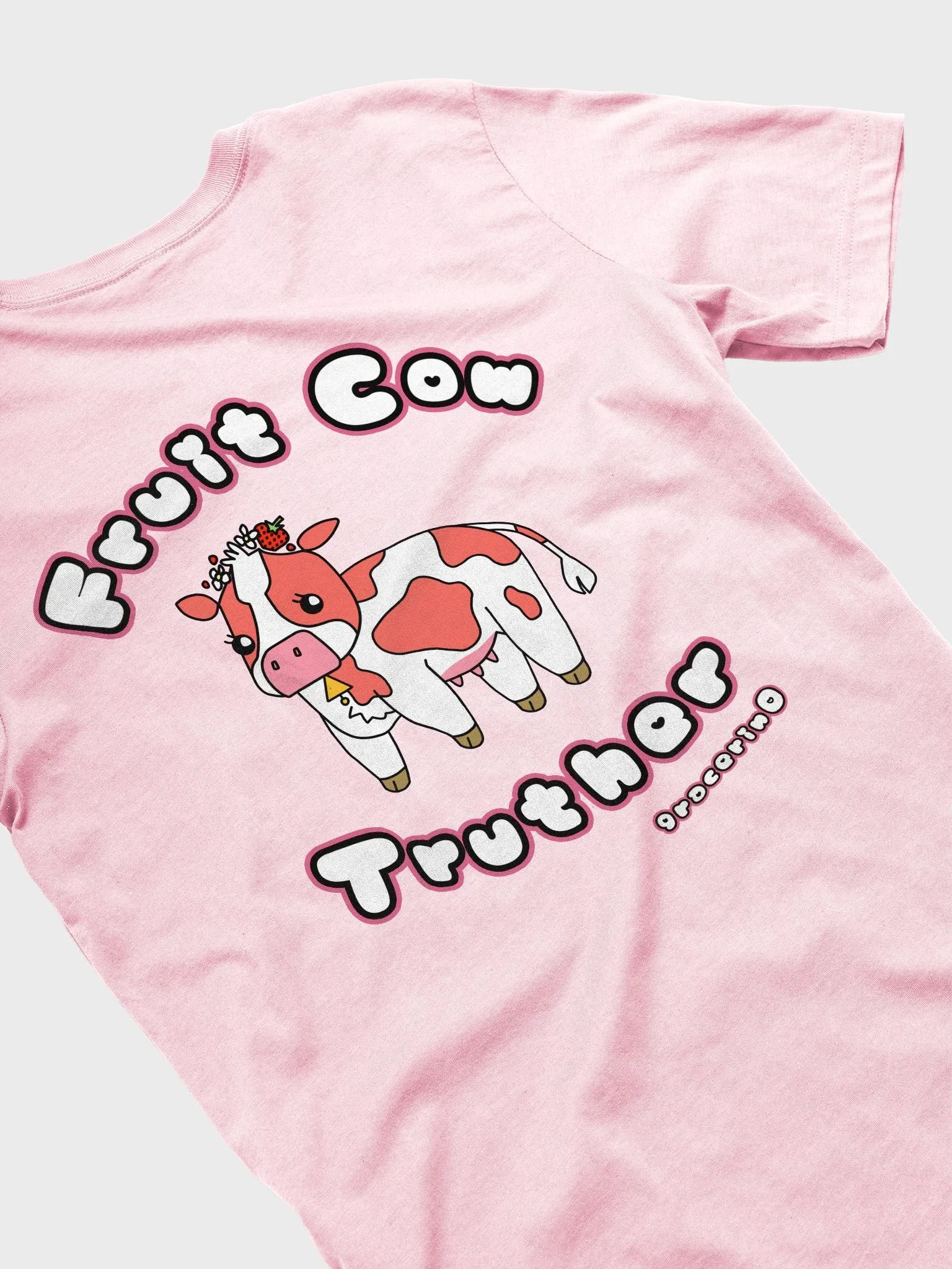 Fruit Cow Truther T-Shirt (Pink) product image (4)