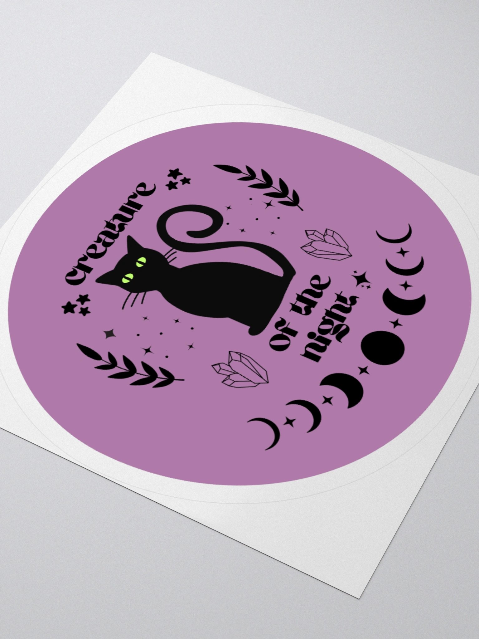 Creature of the Night Sticker product image (7)