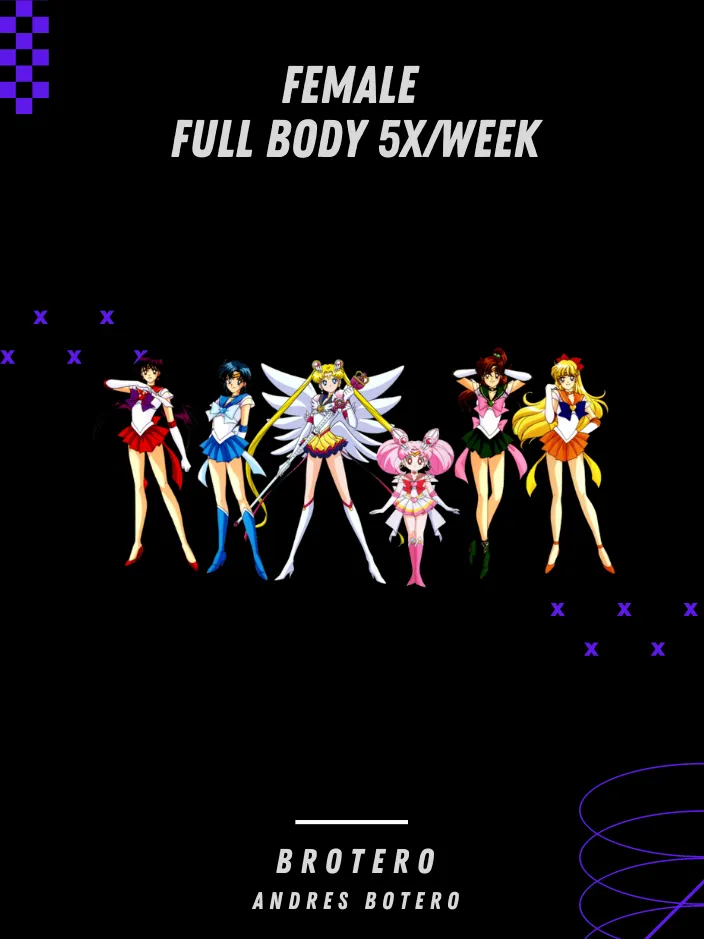 Female Full Body 5x/Week product image (1)