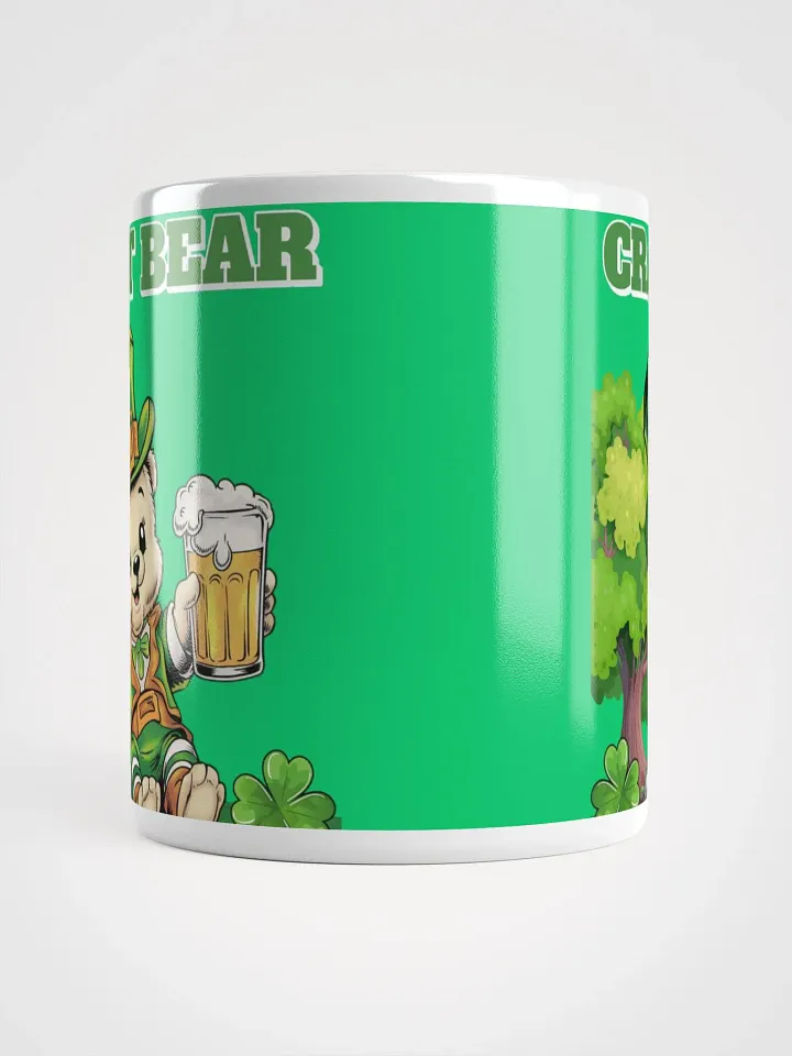 Craft Bear - St. Patrick's Day White Coffee Mug product image (1)