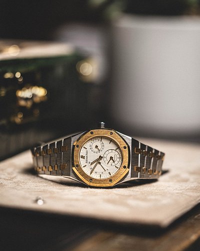 🕰️ This isn’t just a watch. It’s an era.

The Audemars Piguet Royal Oak 25730SA — steel, gold, and pure attitude. A watch tha...