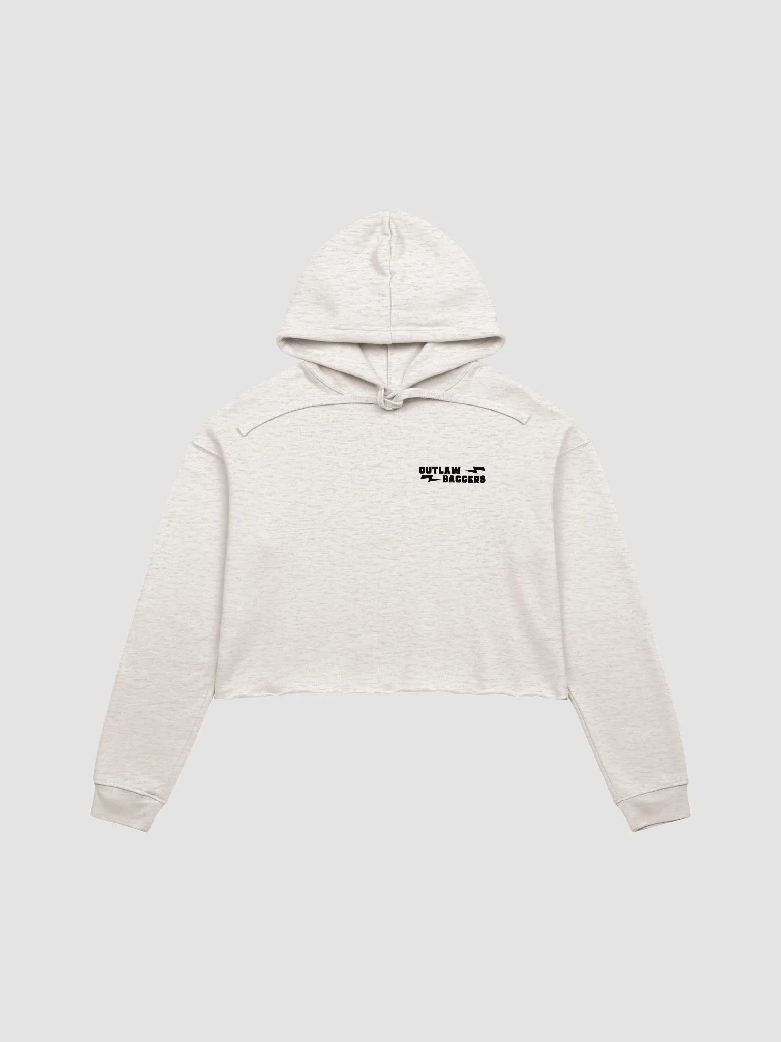 Outlaw Baggers Piston Crop Top Hoodie product image (2)