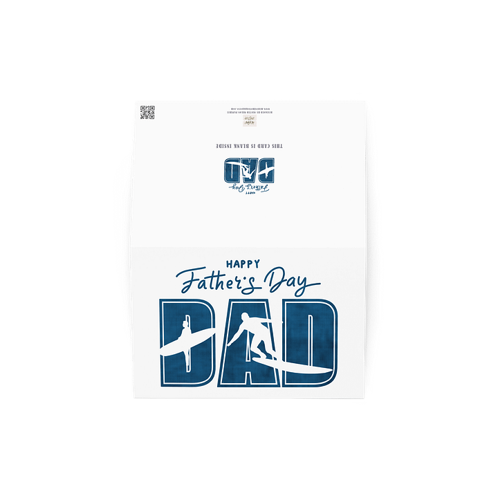 Surfing Dad Father's Day Card product image (4)
