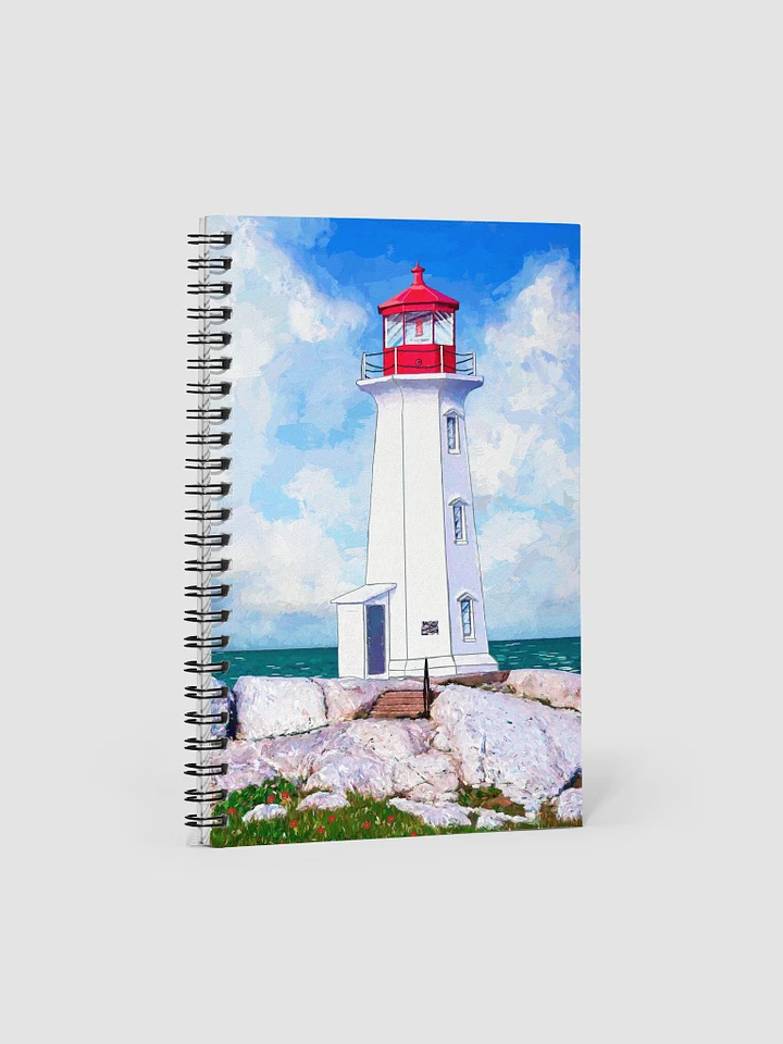 Peggys Cove Lighthouse - Nova Scotia Spiral Notebook product image (1)