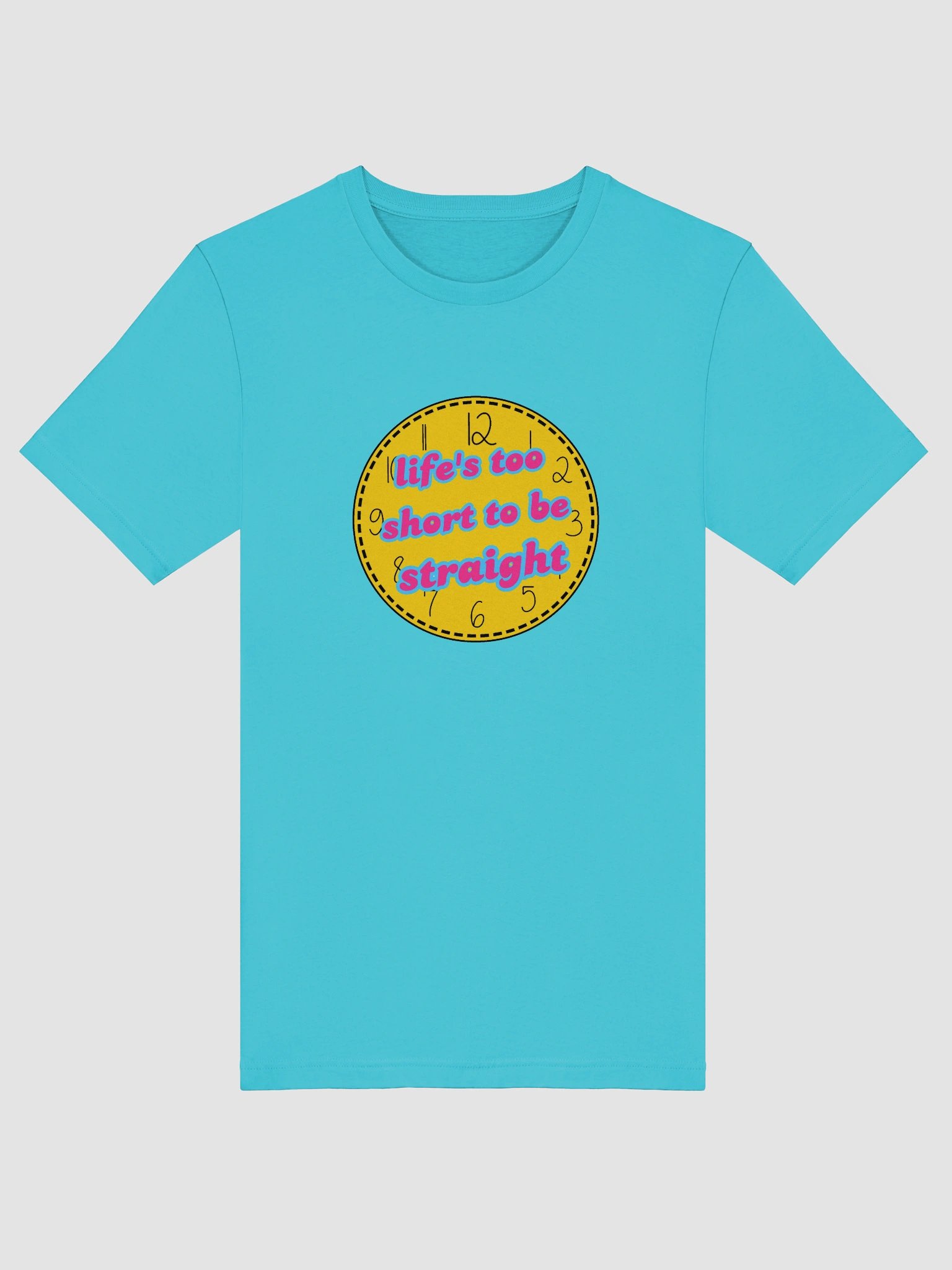life's too short to be straight pansexual t-shirt product image (5)