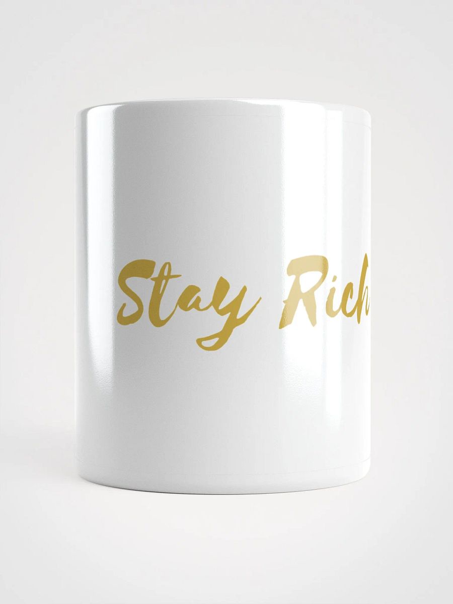 Stay Rich Gold Cursive Mug product image (1)