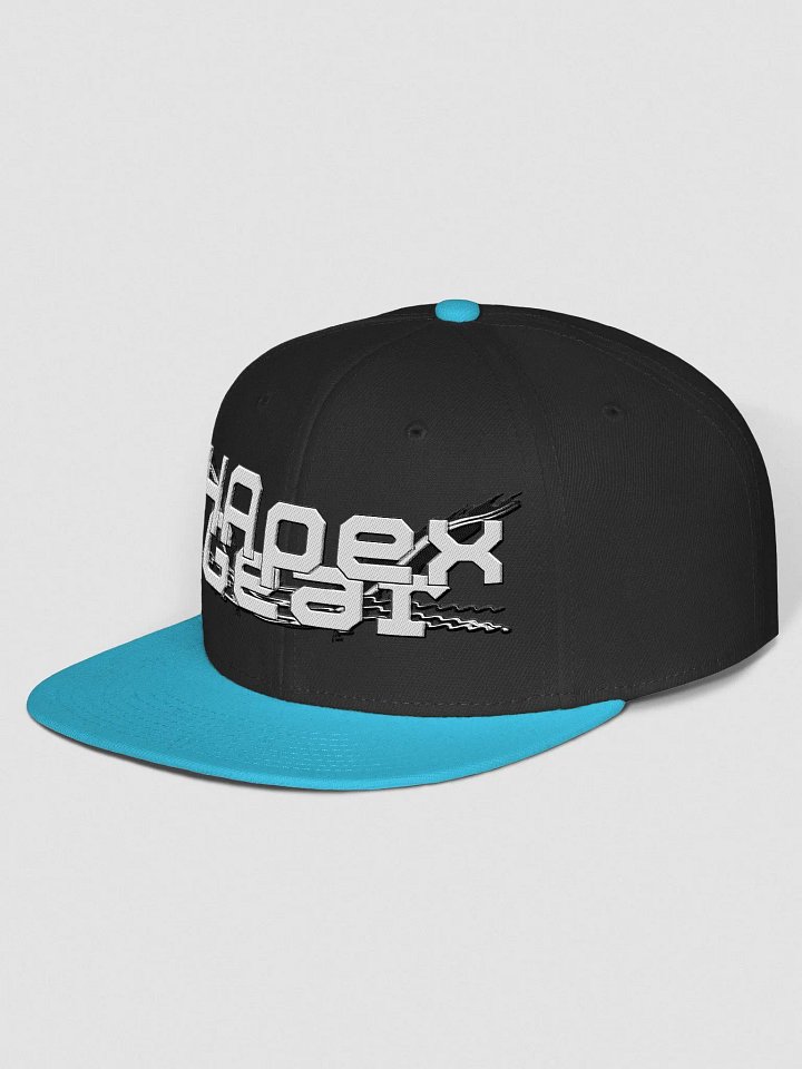Wool Blend Snapback Cap - Embroidery - White HApex Gear White Logo product image (2)