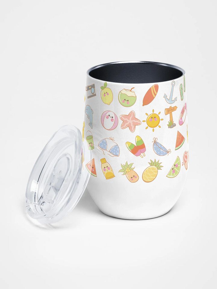 Summer Vibes Wine Tumbler product image (2)