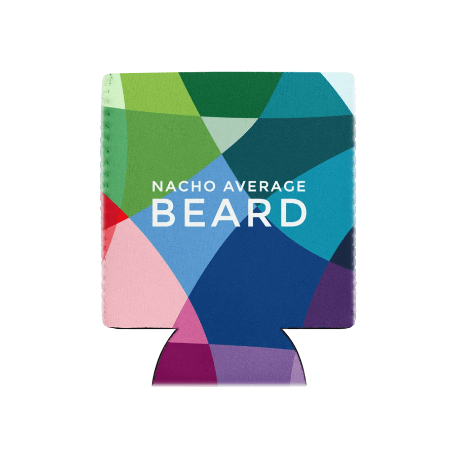 Coozie Can Cooler (Design: Nacho Average Beard) product image (1)