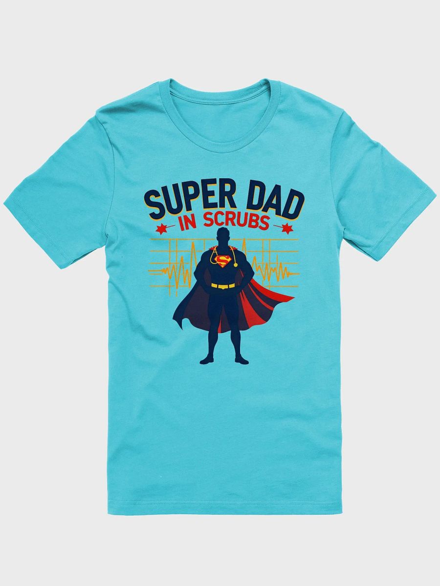 Super Dad in Scrubs Silhouette T-Shirt product image (51)
