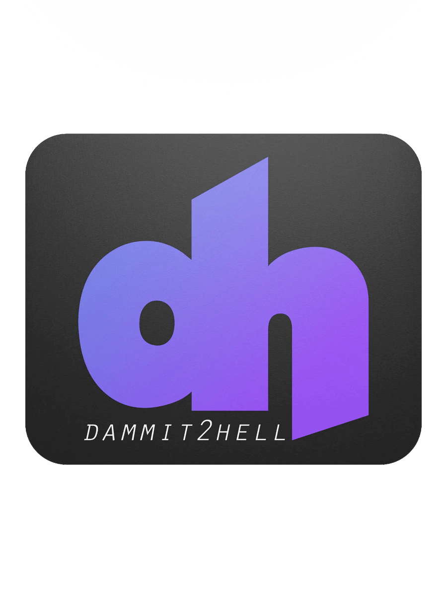 d2h Logo Classic Mousepad product image (2)