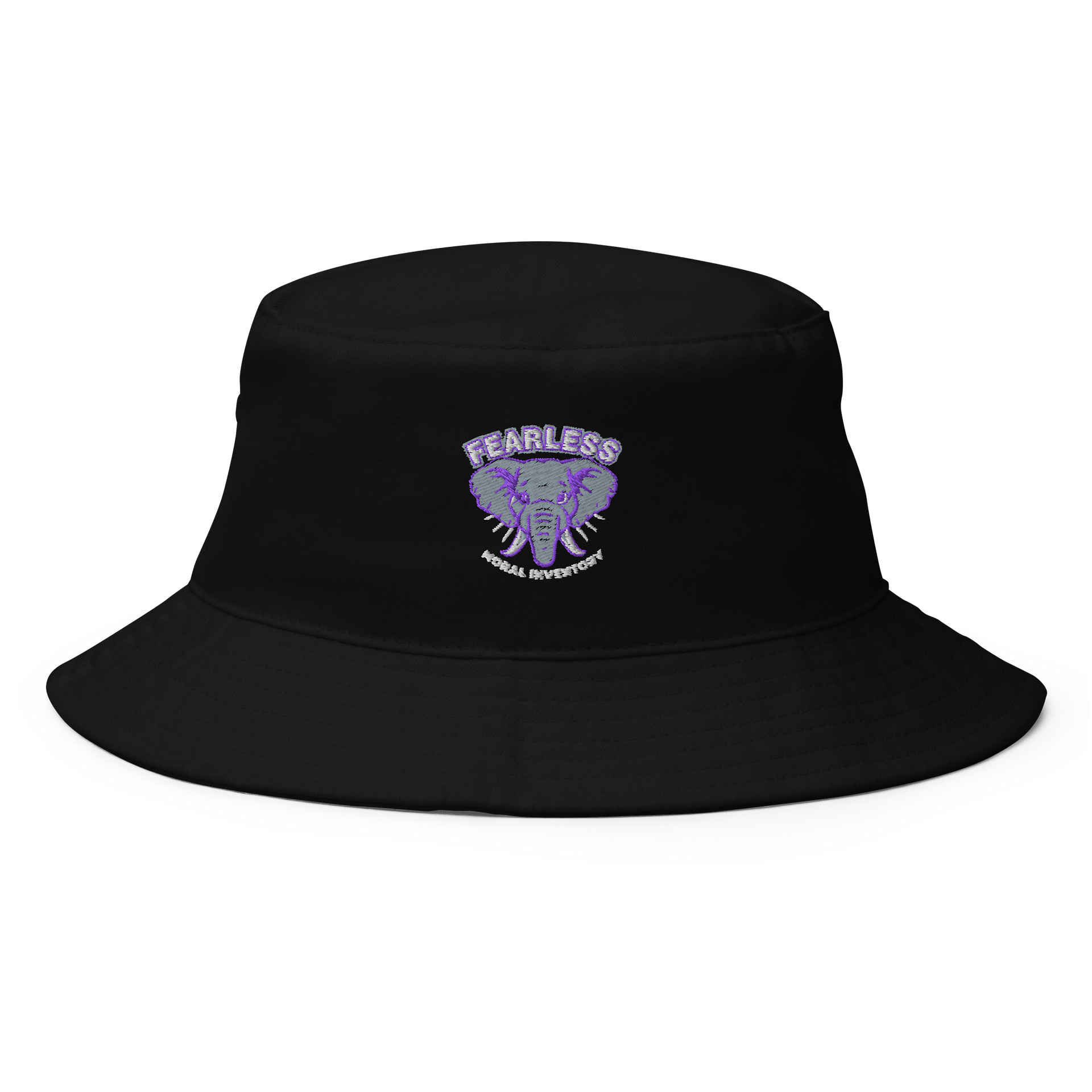 Fearless Moral Inventory Animal Lovers AA Sobriety Bucket Hat Purple Design product image (1)