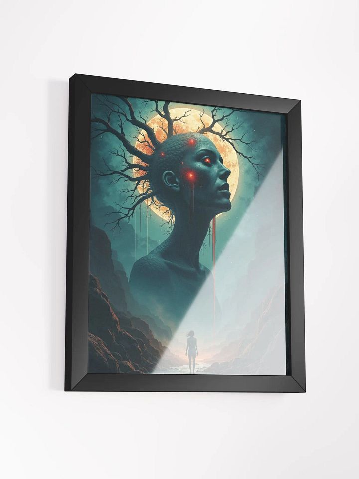 Ethereal Moonlit Vision Framed Print product image (1)