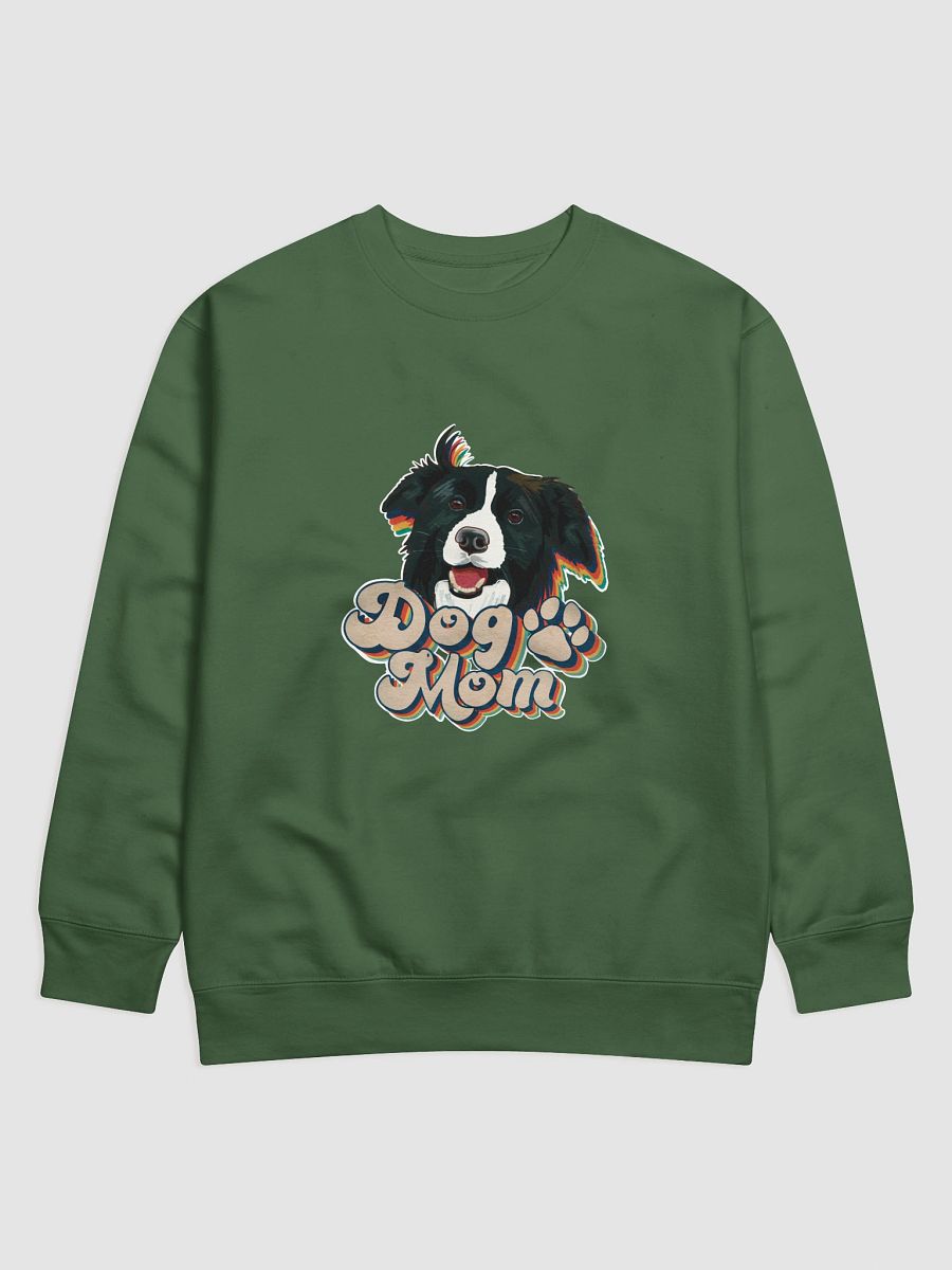 Border Collie Dog Mom Sweatshirt All colors Large print product image (26)