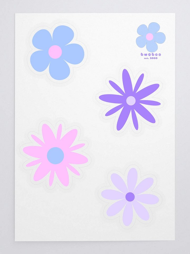 Blooming Boo's Sticker Sheet product image (1)
