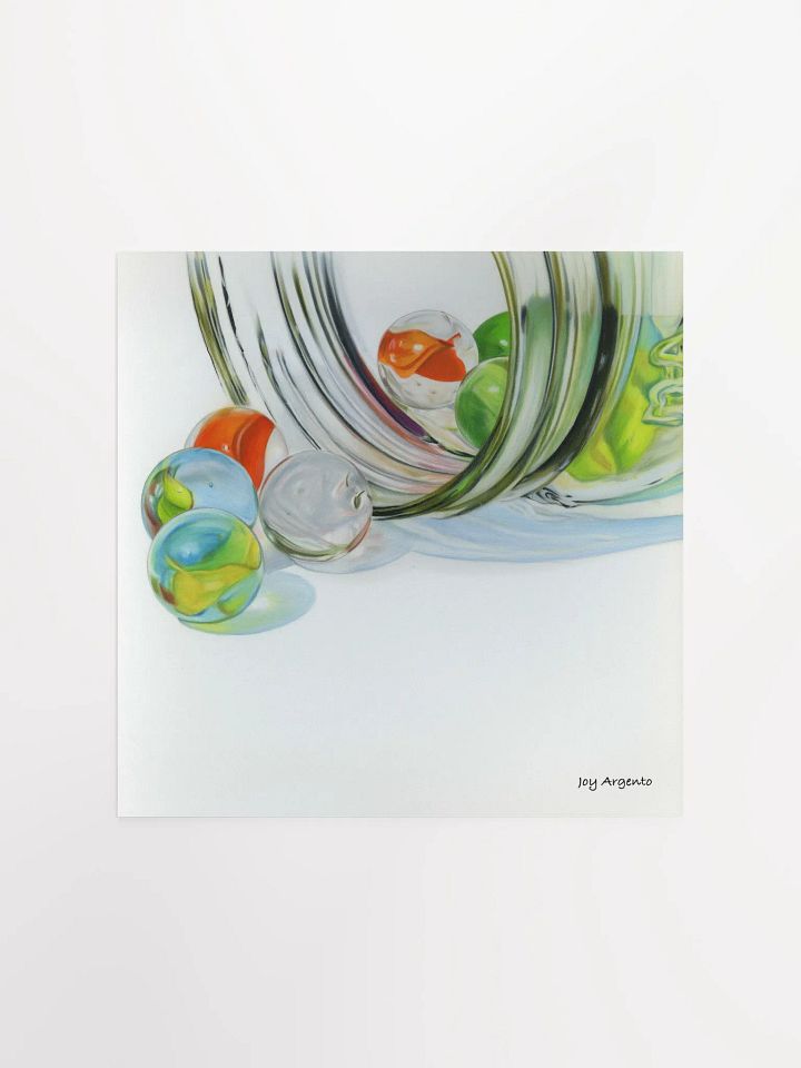 Spilled Marbles Print product image (1)