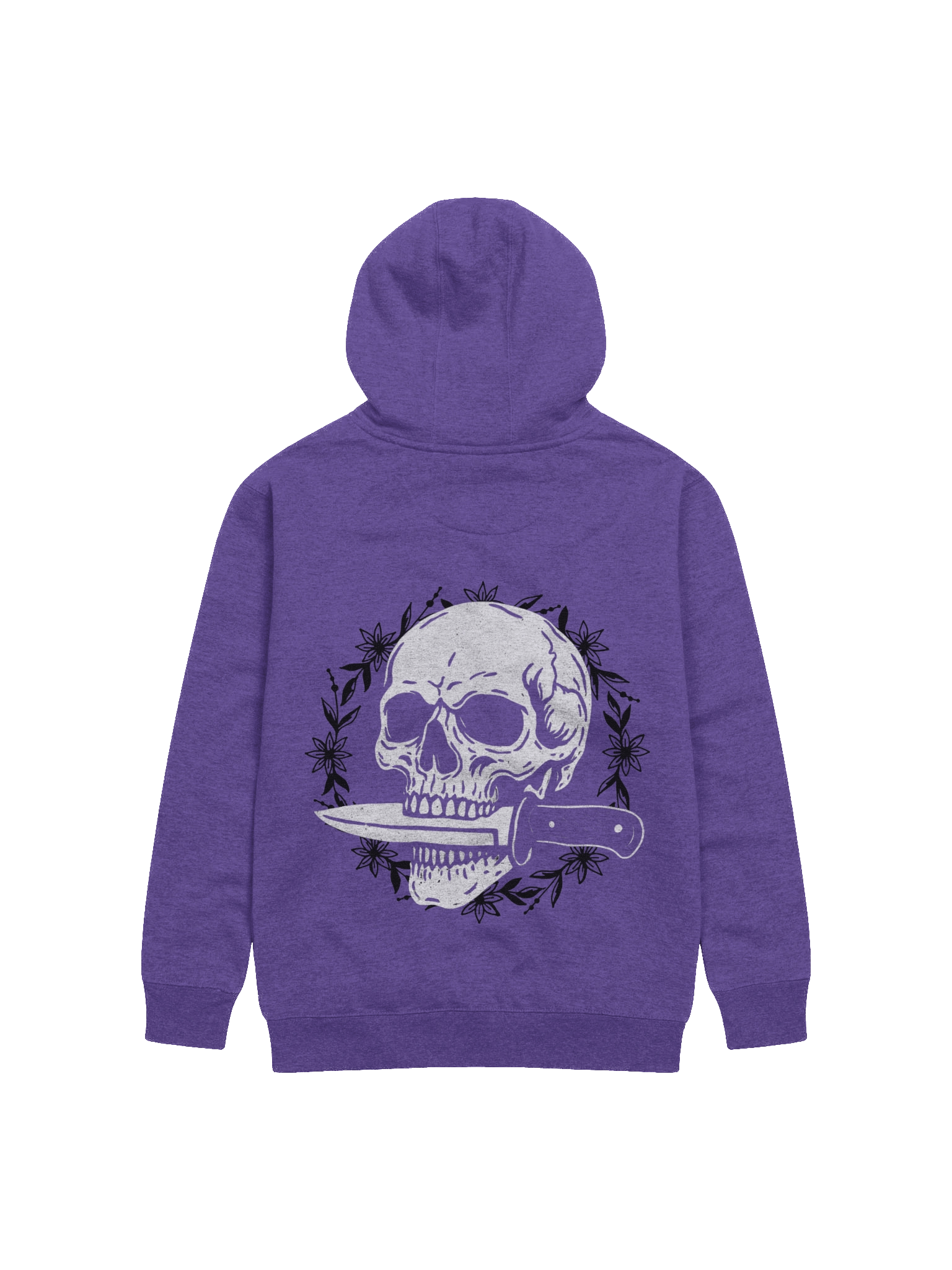 Skull & Knife - Unisex Hoodie (Purple) product image (2)