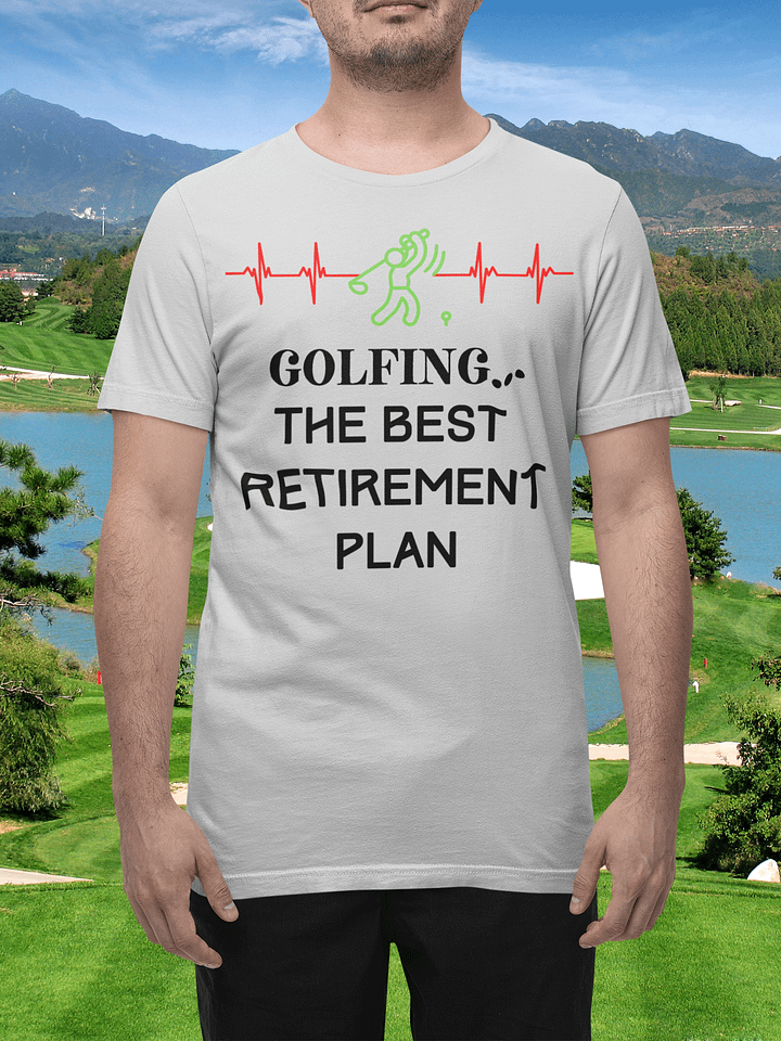 Golf Retirement T- Shirt for Golfing Lovers product image (1)