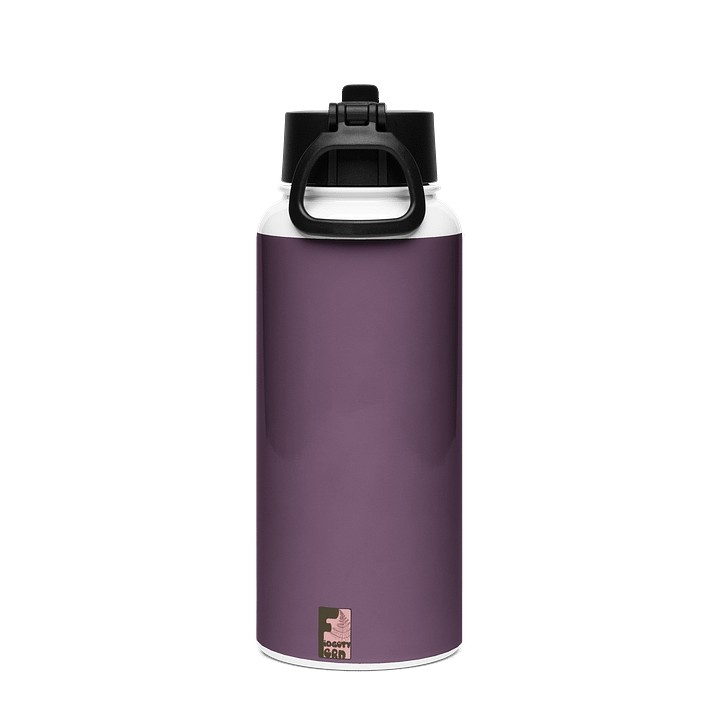 "Jurassic Park Wedding" Water Bottle With Screw Top And Straw product image (2)