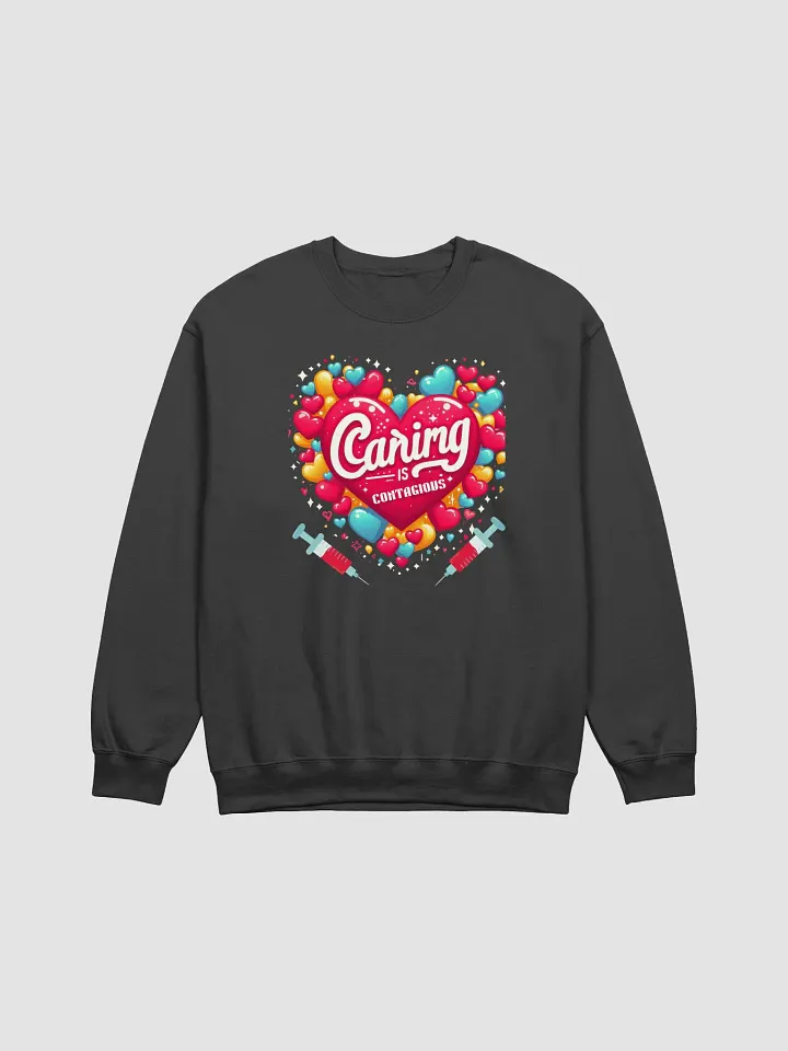 Contagious Caring Heart Sweatshirt product image (1)