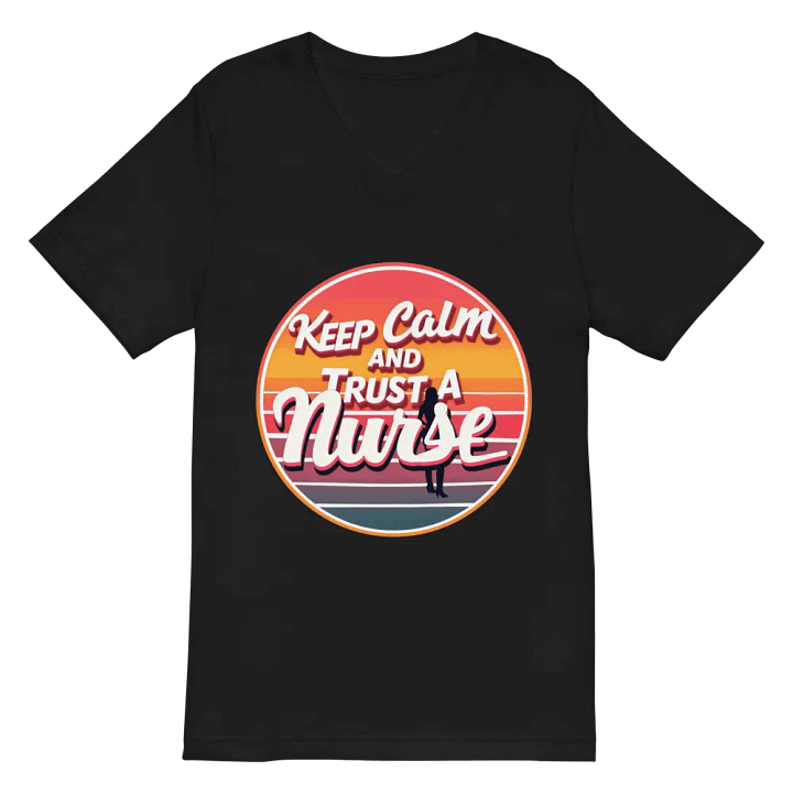 Nurse Trust V-Neck Tee product image (3)