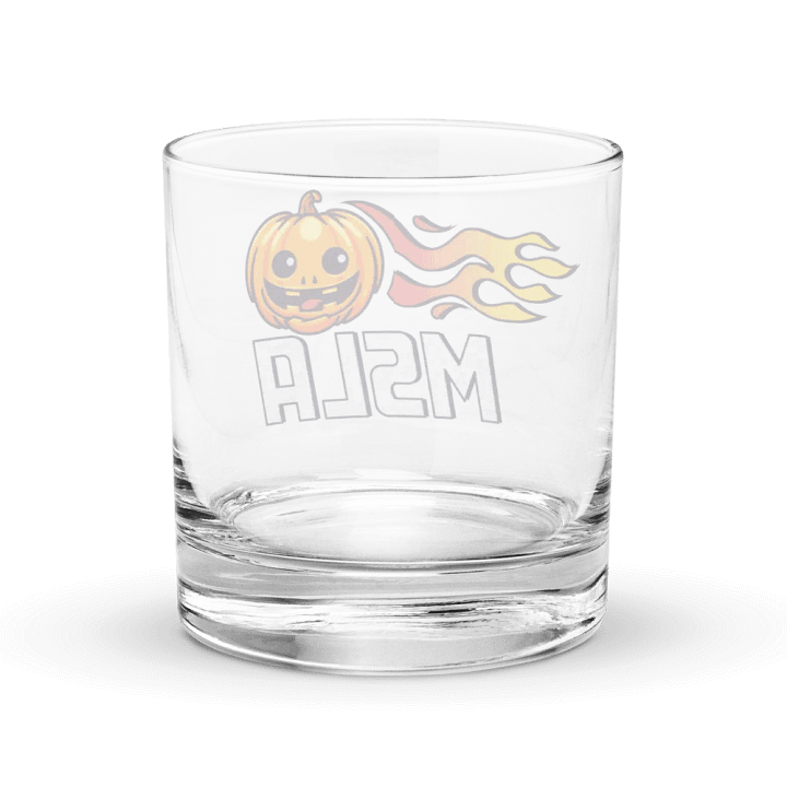 MSLA Halloween Pumpkin - Rocks Glass product image (2)