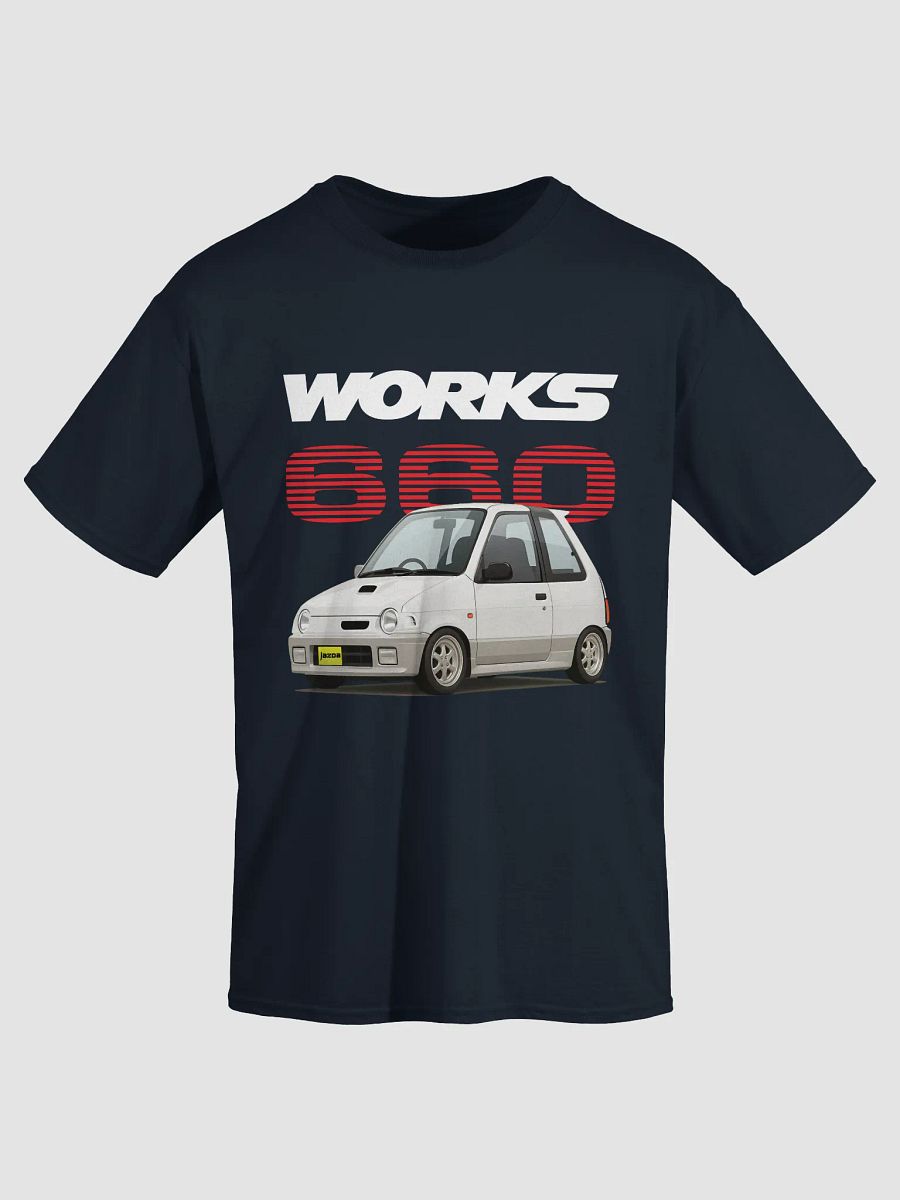 Alto Works Cartoon (White) - Tshirt product image (11)