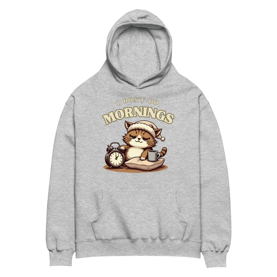 Lazy Cat Oversized Hoodie product image (8)