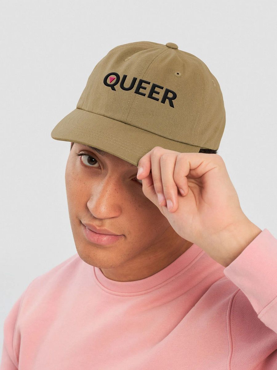 Queer Pride - Black - Embroidered Hat product image (5)