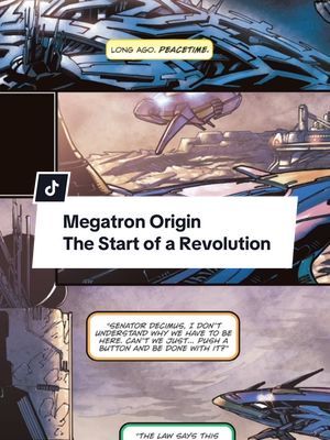Megatron starts a REVOLUTION 🔥 #transformers #comics 
