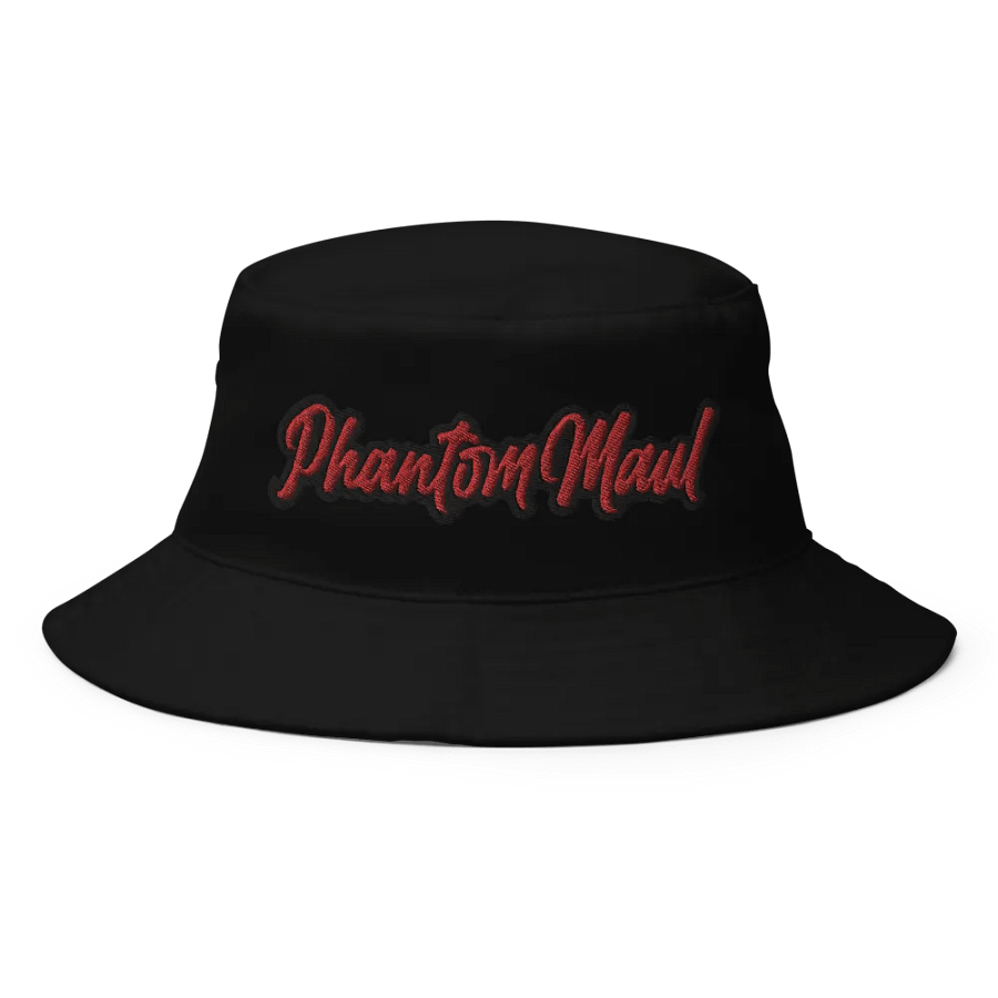 'PhantomMaul' Bucket Hat Red Lettering product image (1)