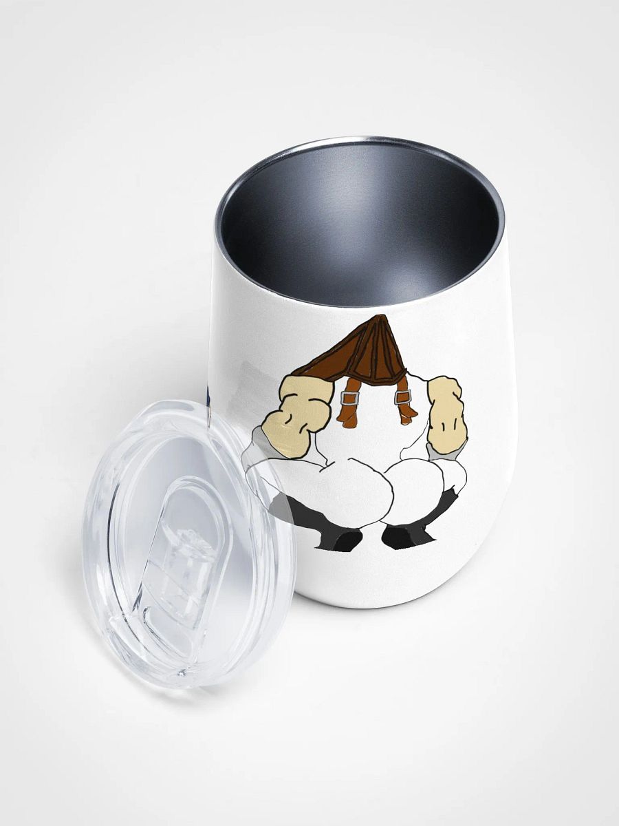 Dueling Dumptruck Wine Tumbler product image (3)