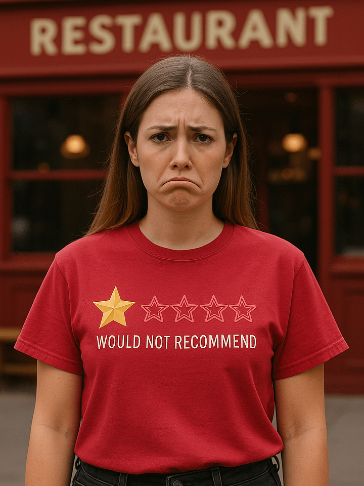 Would Not Recommend Tee product image (1)