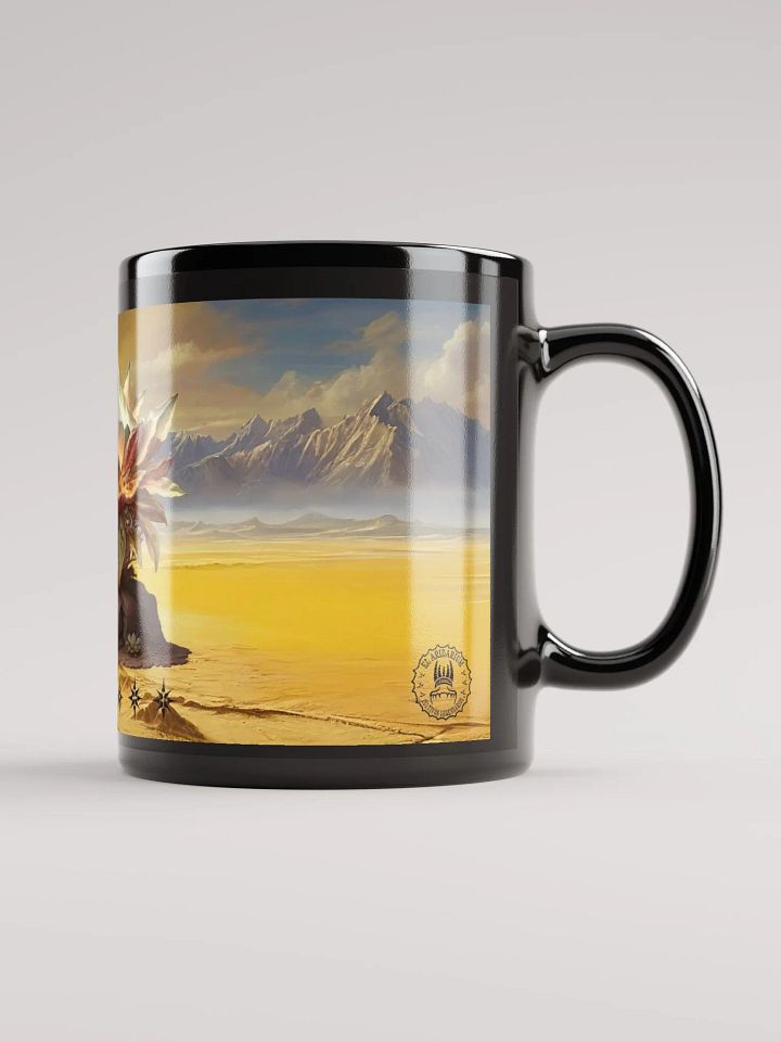 Desert Oasis Ceramic Coffee Mug - Vibrant Cactus Design Mystifolia aurorae product image (2)