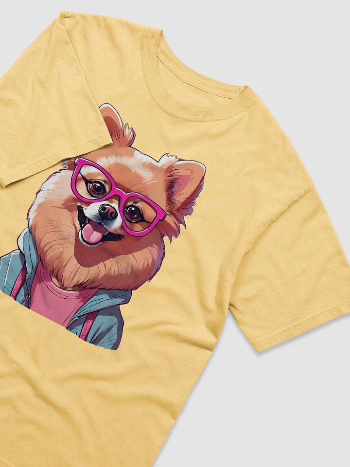 Geeky Pomeranian Comfort Colors T-Shirt product image (1)