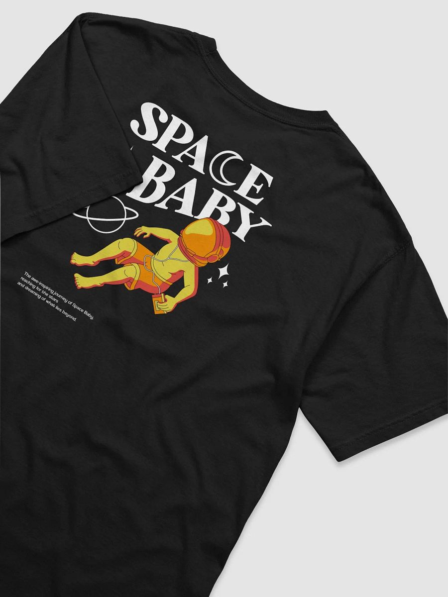 Cosmic Dreams: Space Baby Tee (100% Cotton) product image (4)