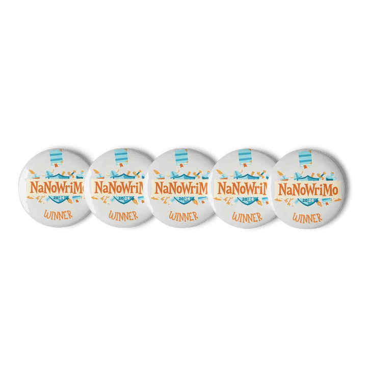 Winner Buttons - Set of 5 - 1.25″ product image (1)