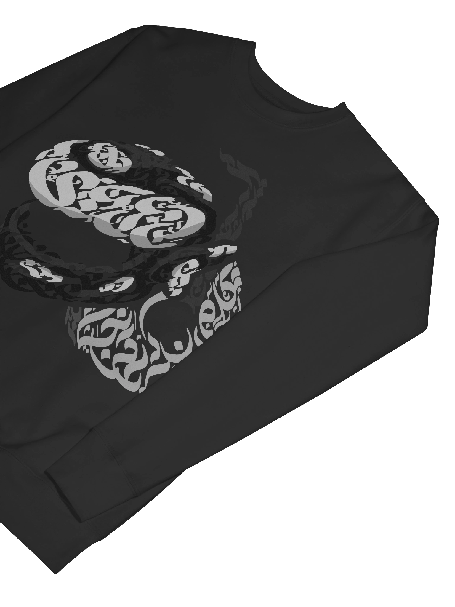 YAD Oud Long Sleeve (Black And White Logo) product image (7)
