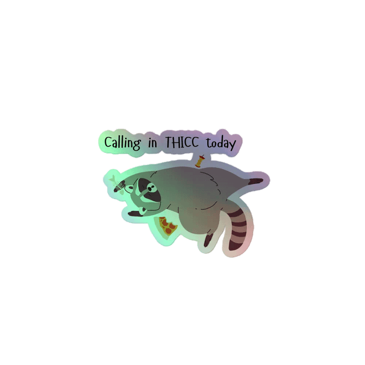 Thicc Sticker product image (1)