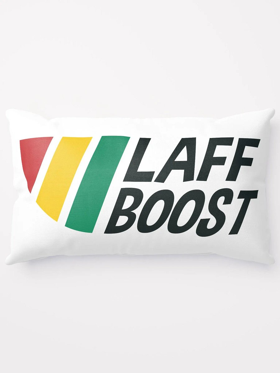 Laff Boost Pillow - Black Text product image (2)