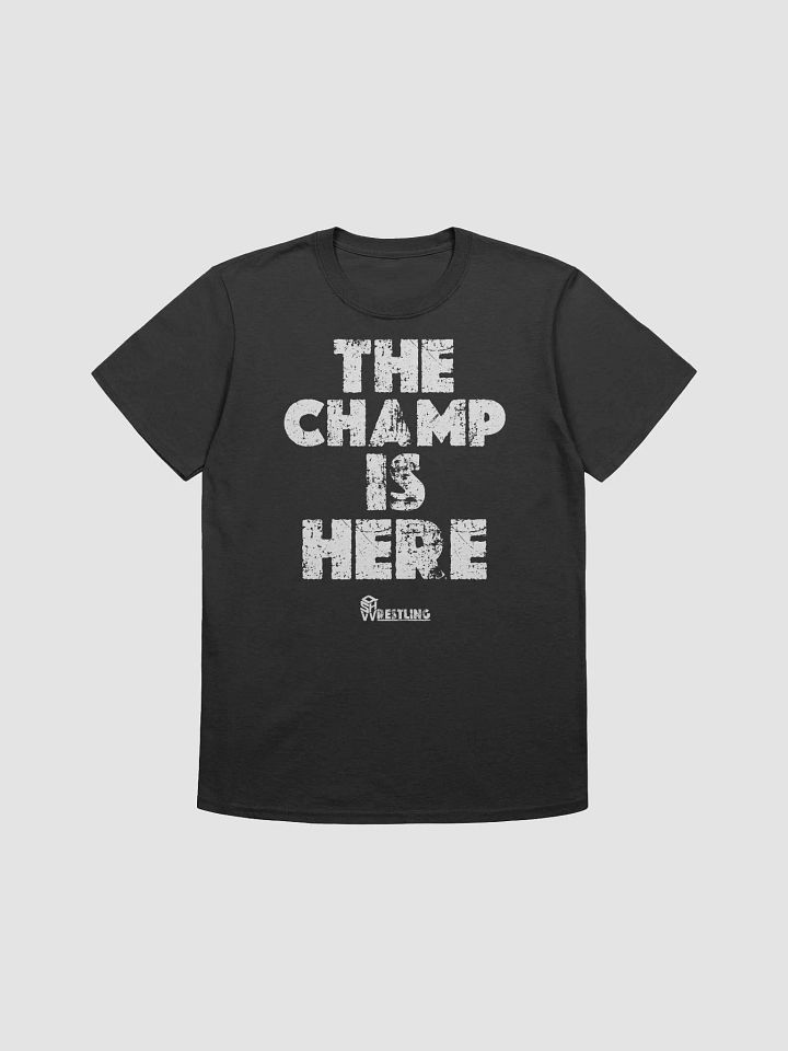 QSHW THE CHAMP IS HERE (WHITE DESIGN) T-SHIRT product image (1)