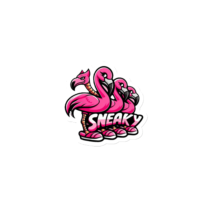 S3 Sneaky Flamingos Team Magnet product image (1)