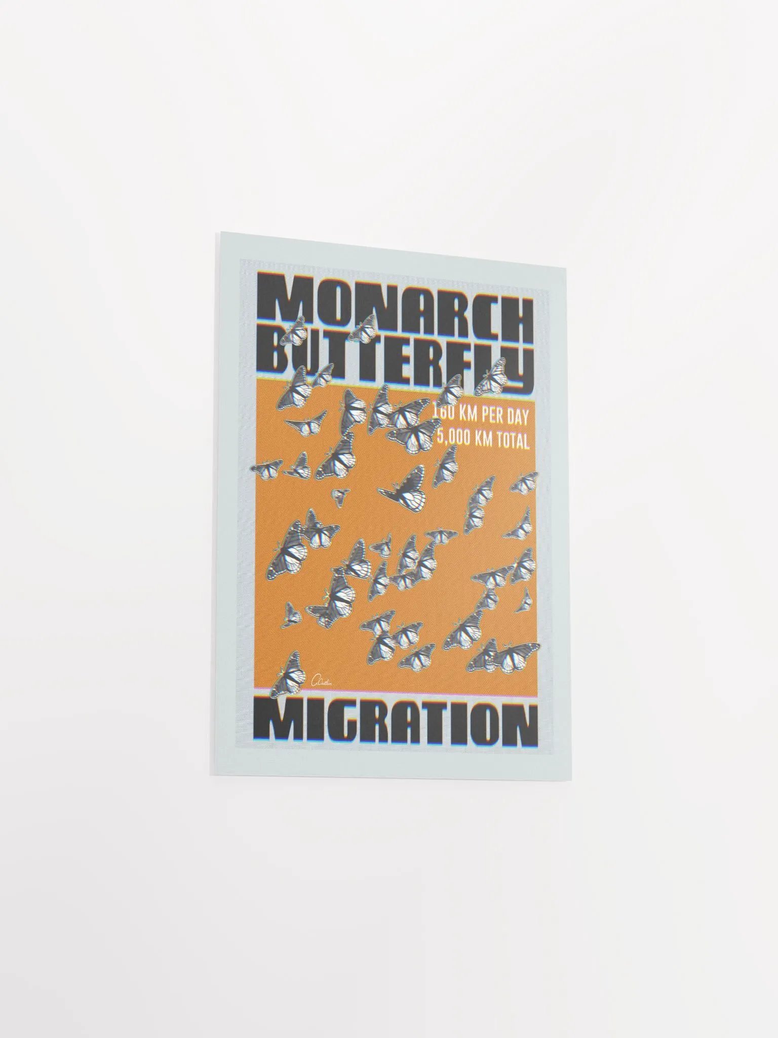 "Monarch Butterfly Migration" Poster product image (3)