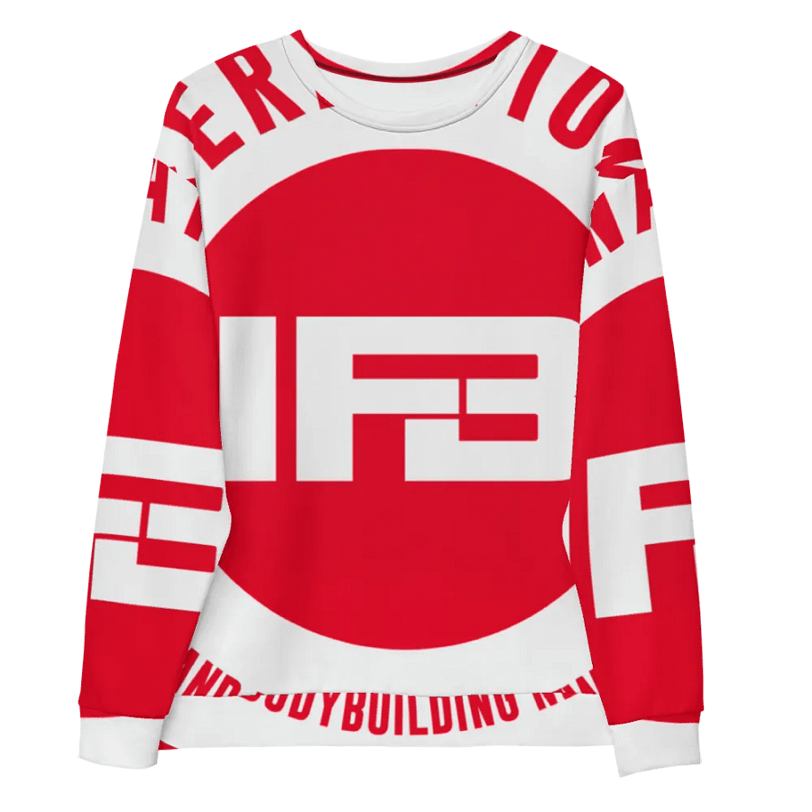 IFBNewsfeed.Org's All-Over Print Recycled Unisex Sweatshirt product image (9)