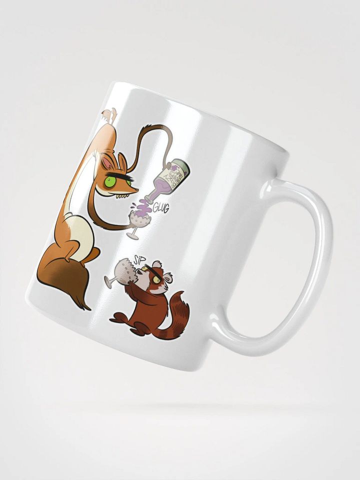 Boozy Grapes Time with Fox Dragon and Red Panda product image (2)