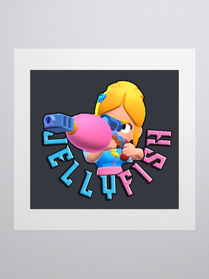 Jellyfish Piper Kiss Cut Stickers product image (3)