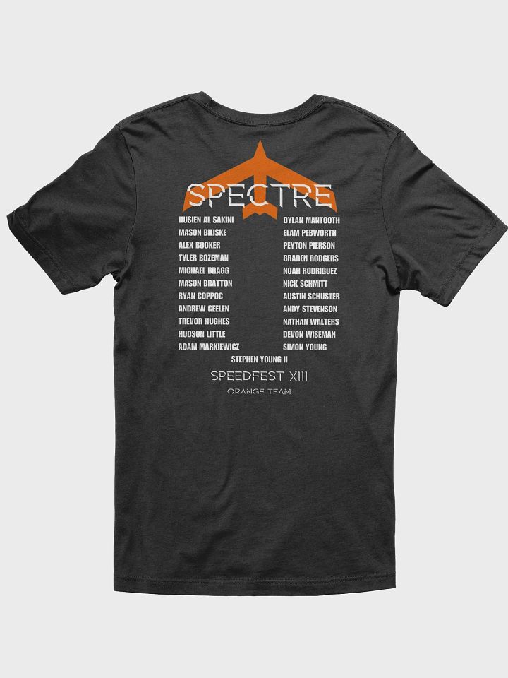 Dark Color Team Spectre Short Sleeve Team T-Shirt - Bella+Canvas product image (2)