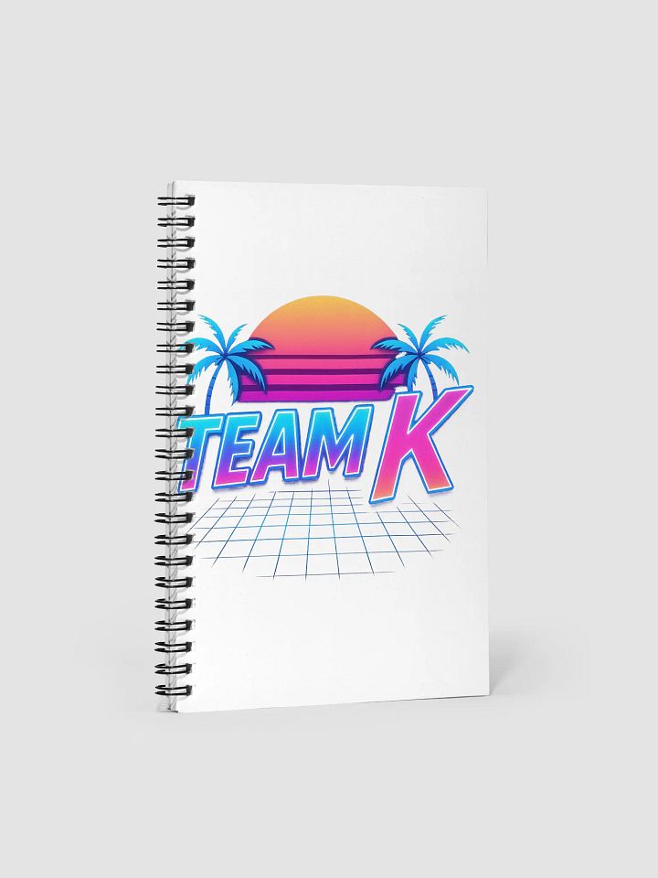 Team K 1980's Spiral Notebook product image (1)